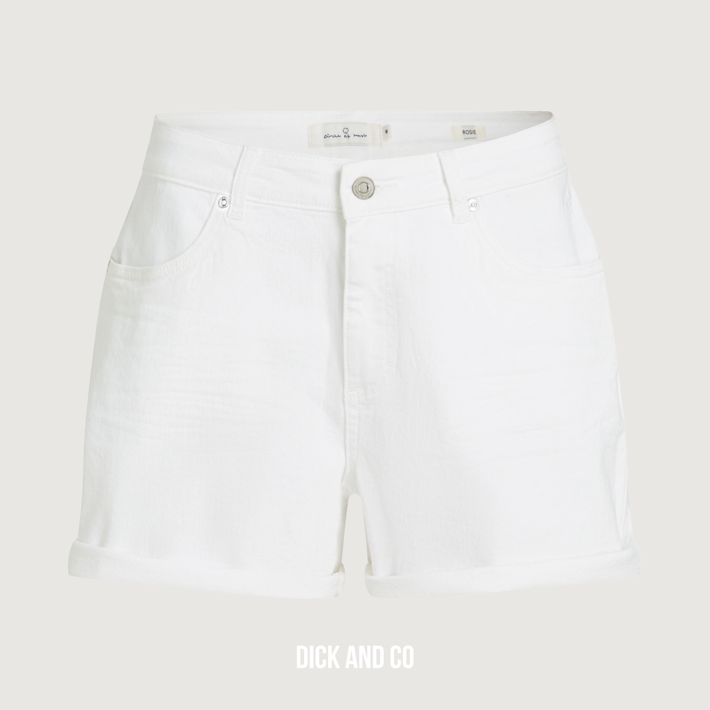 CIRCLE OF TRUST Rosie short in de kleur wit (fresh white)