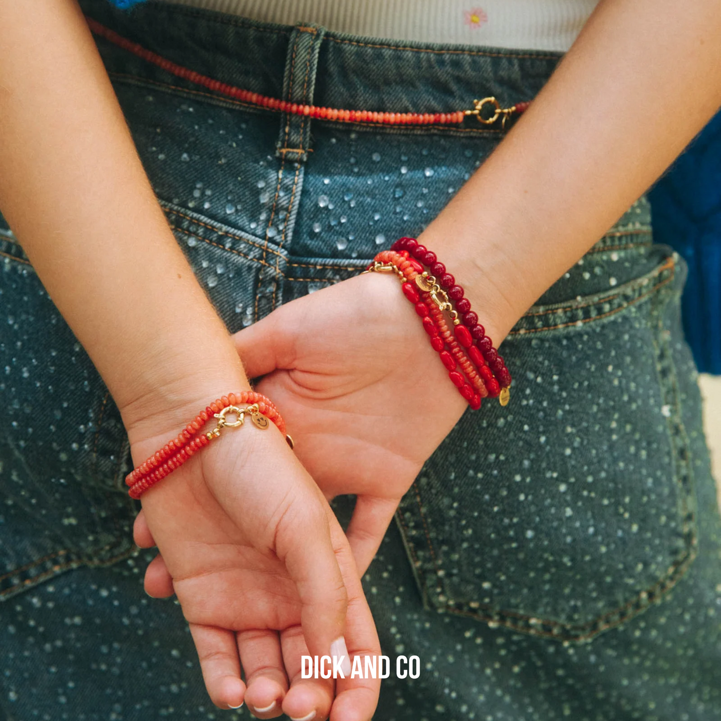 Luc Orange armband