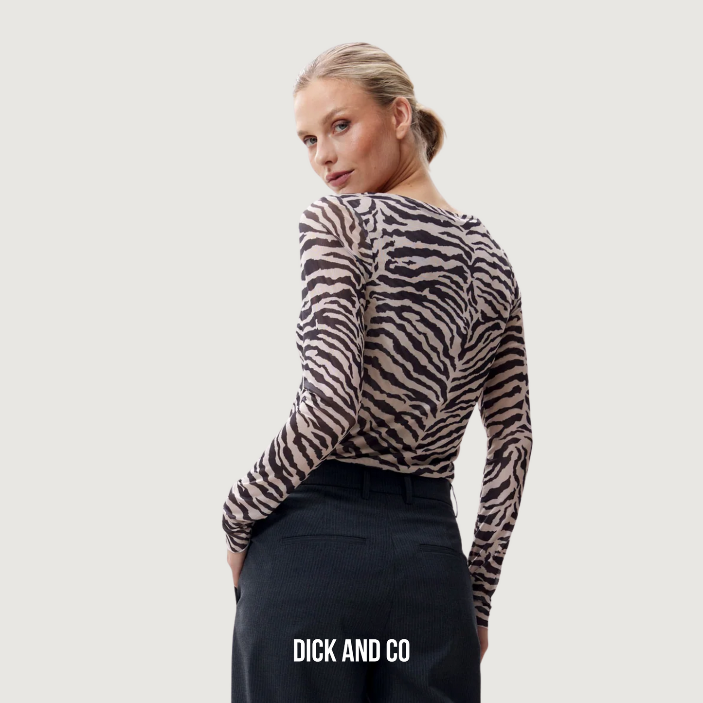 Zebra mesh shirt (2503020408)