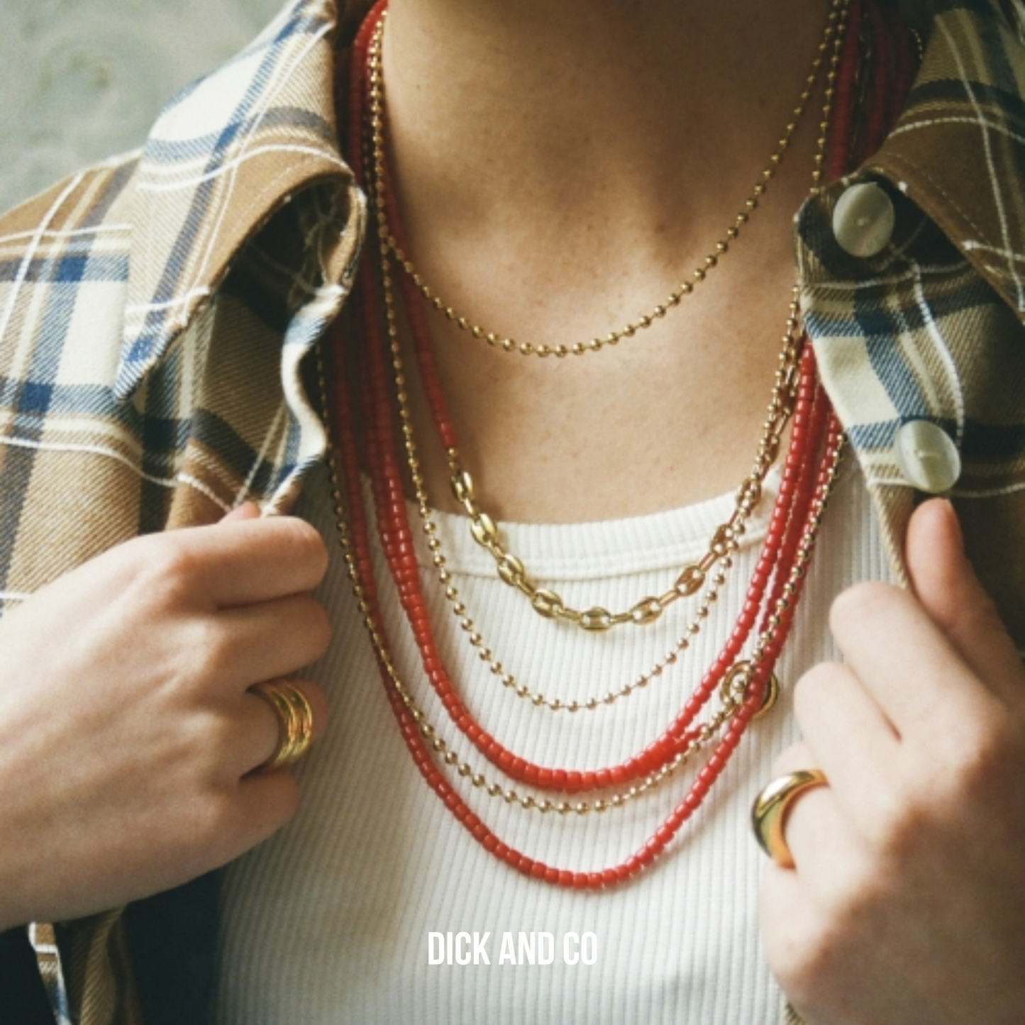 Tommy Coral Necklace