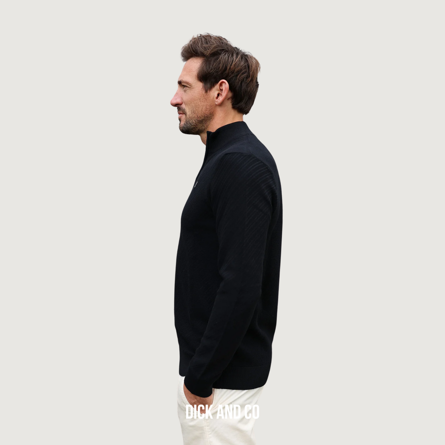 Jumper Crossed Zip