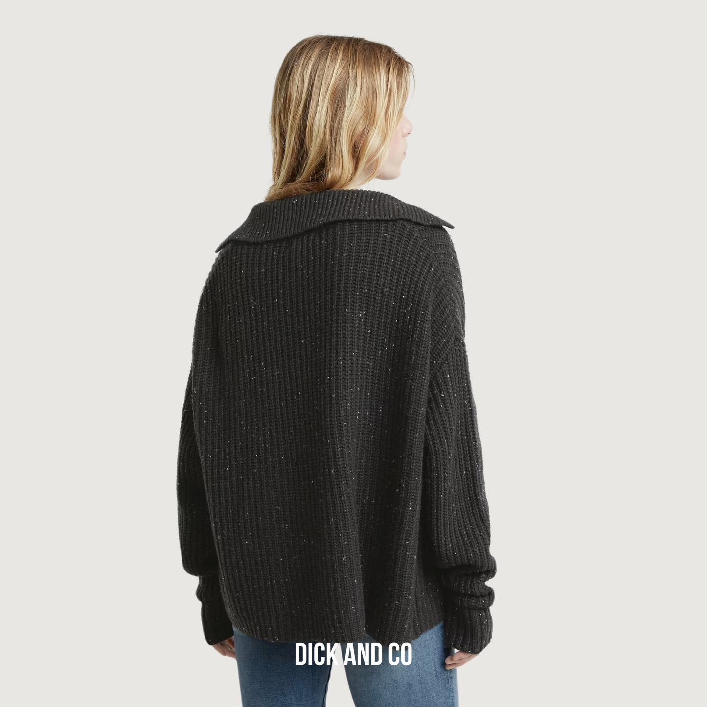 Heavy Knitted Loose Polo