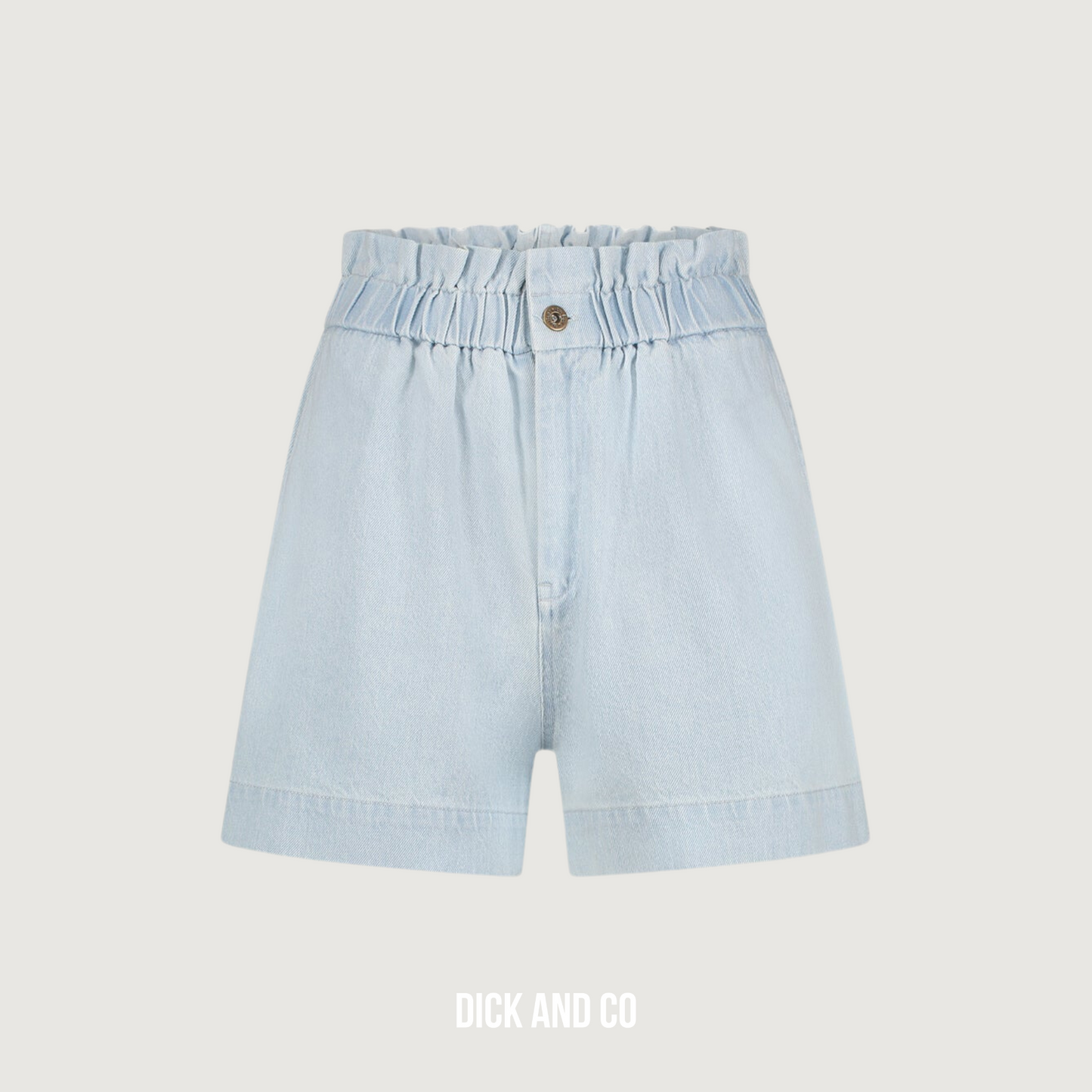 Leon Bleached Denim Short