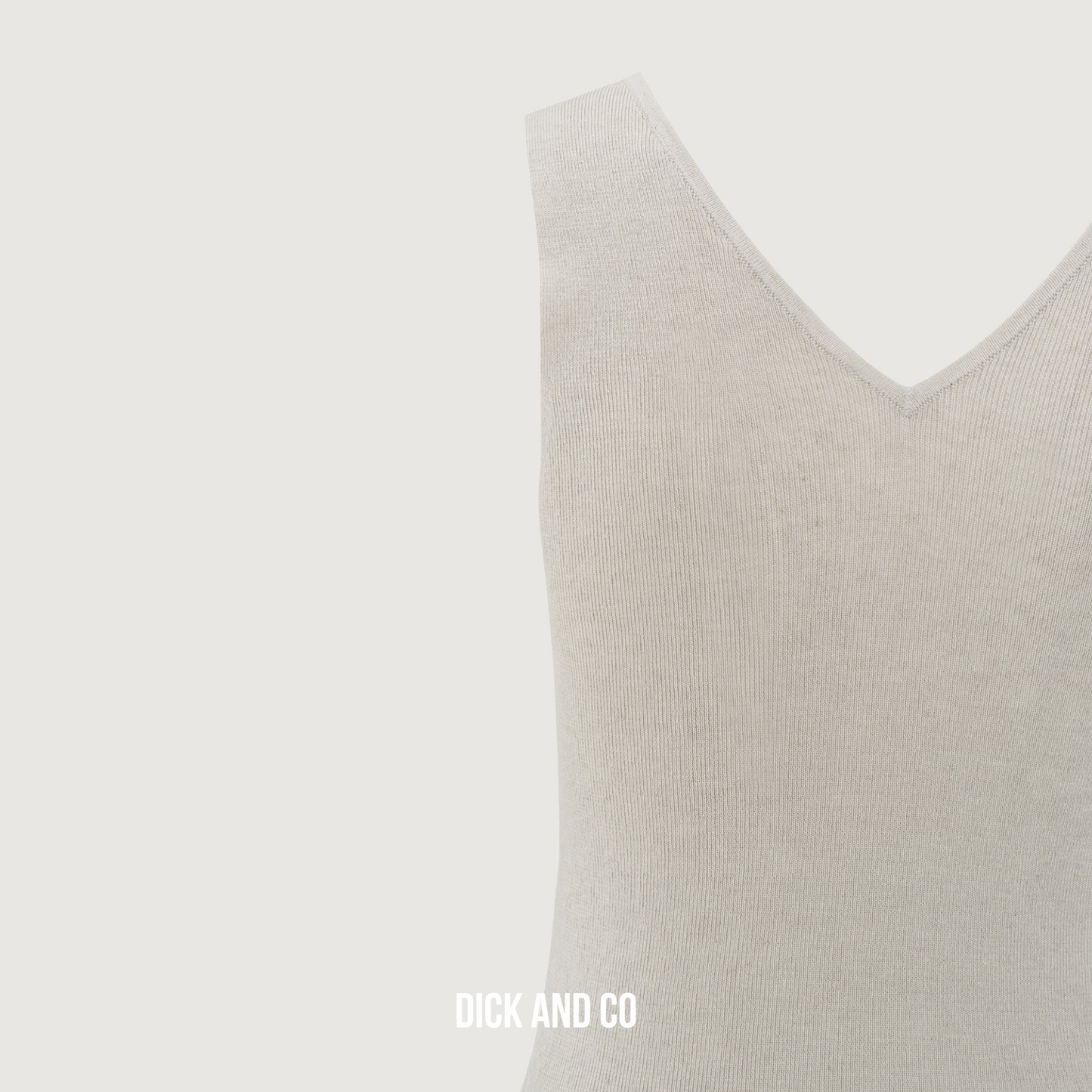 Fijngebreide rib tanktop (01-000480-507)