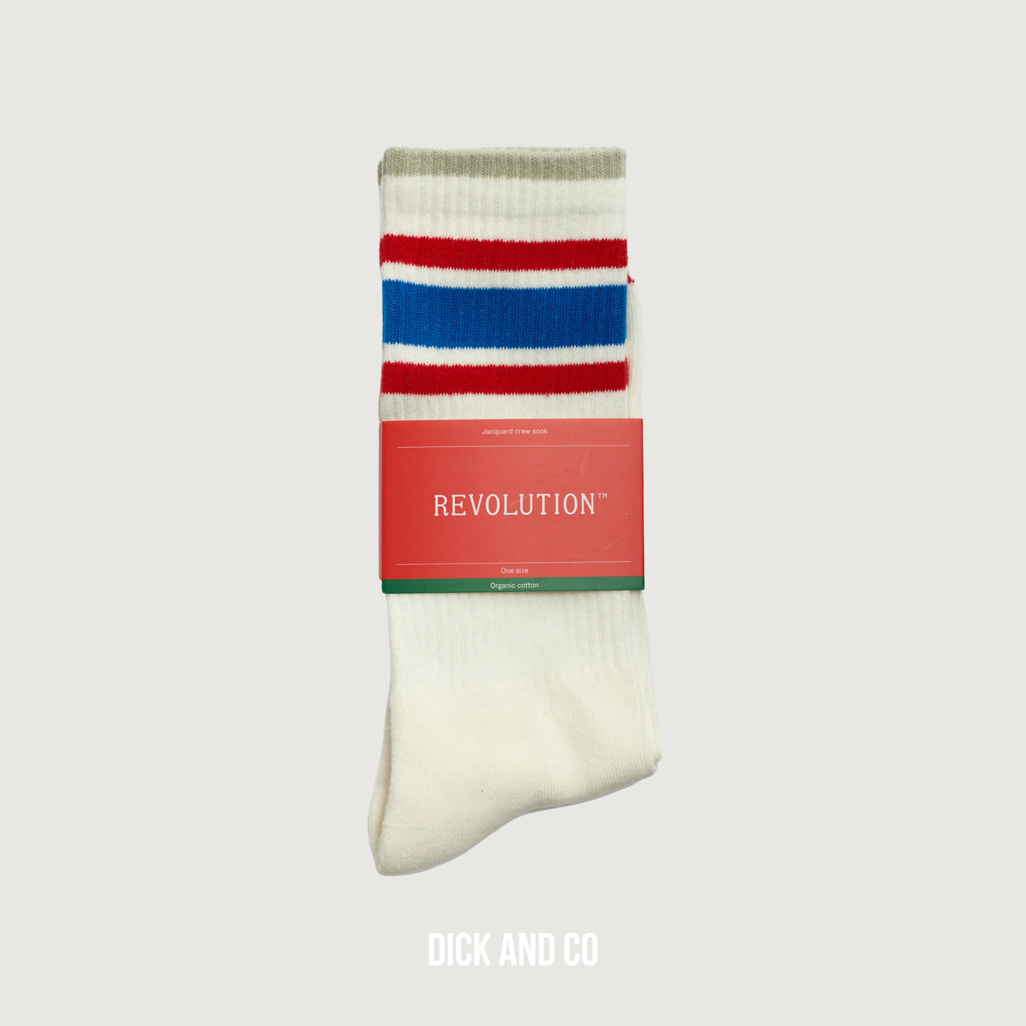 8921 Jaquard Crew Sock