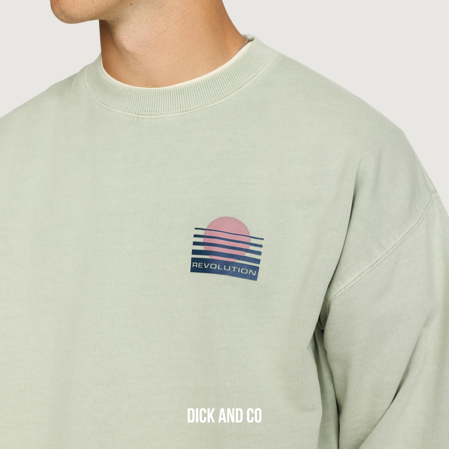 Printed Crewneck / SET