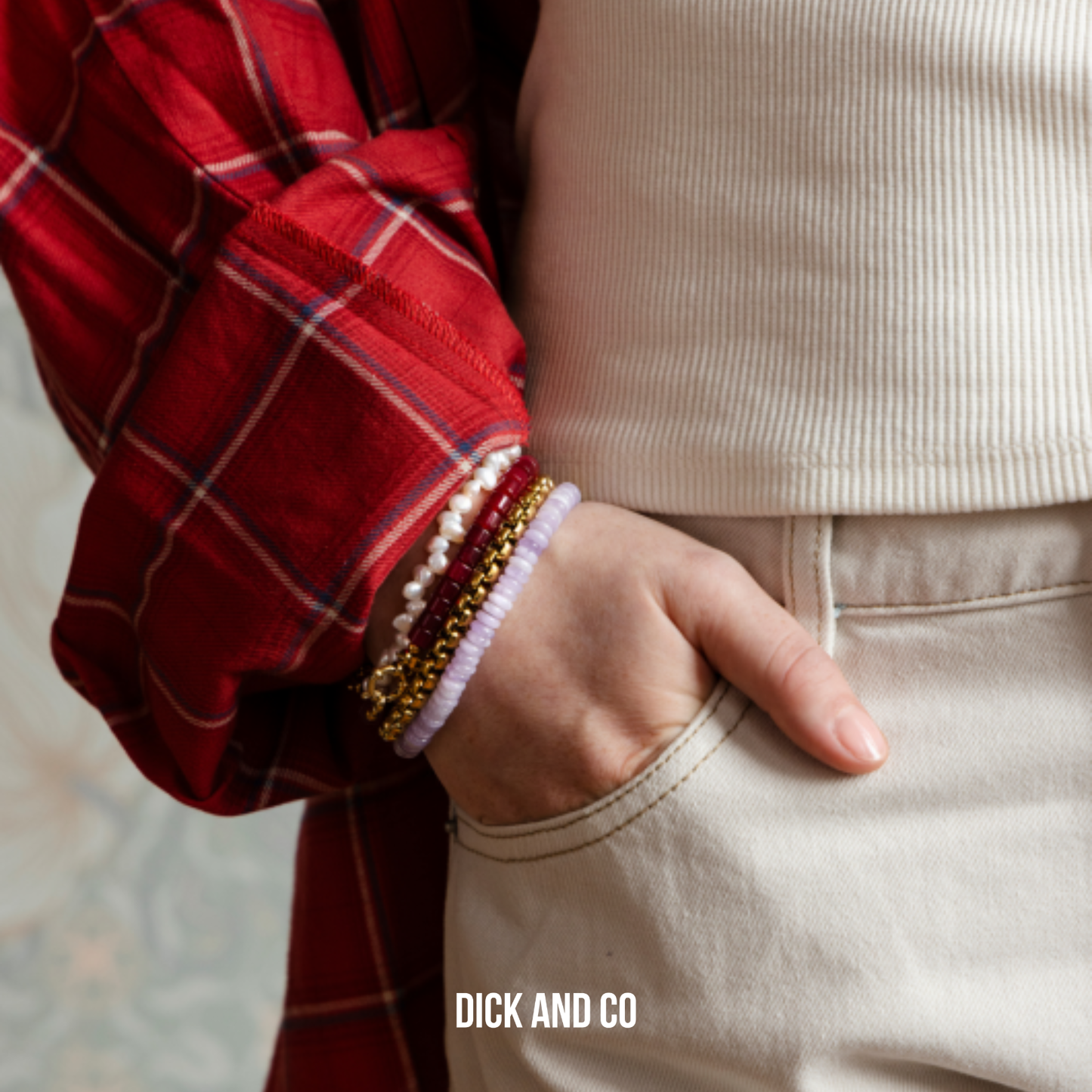 Moos Burgundy Bracelet