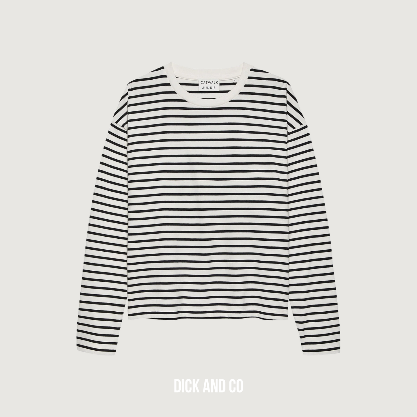 Relaxed Striped Long Sleeve