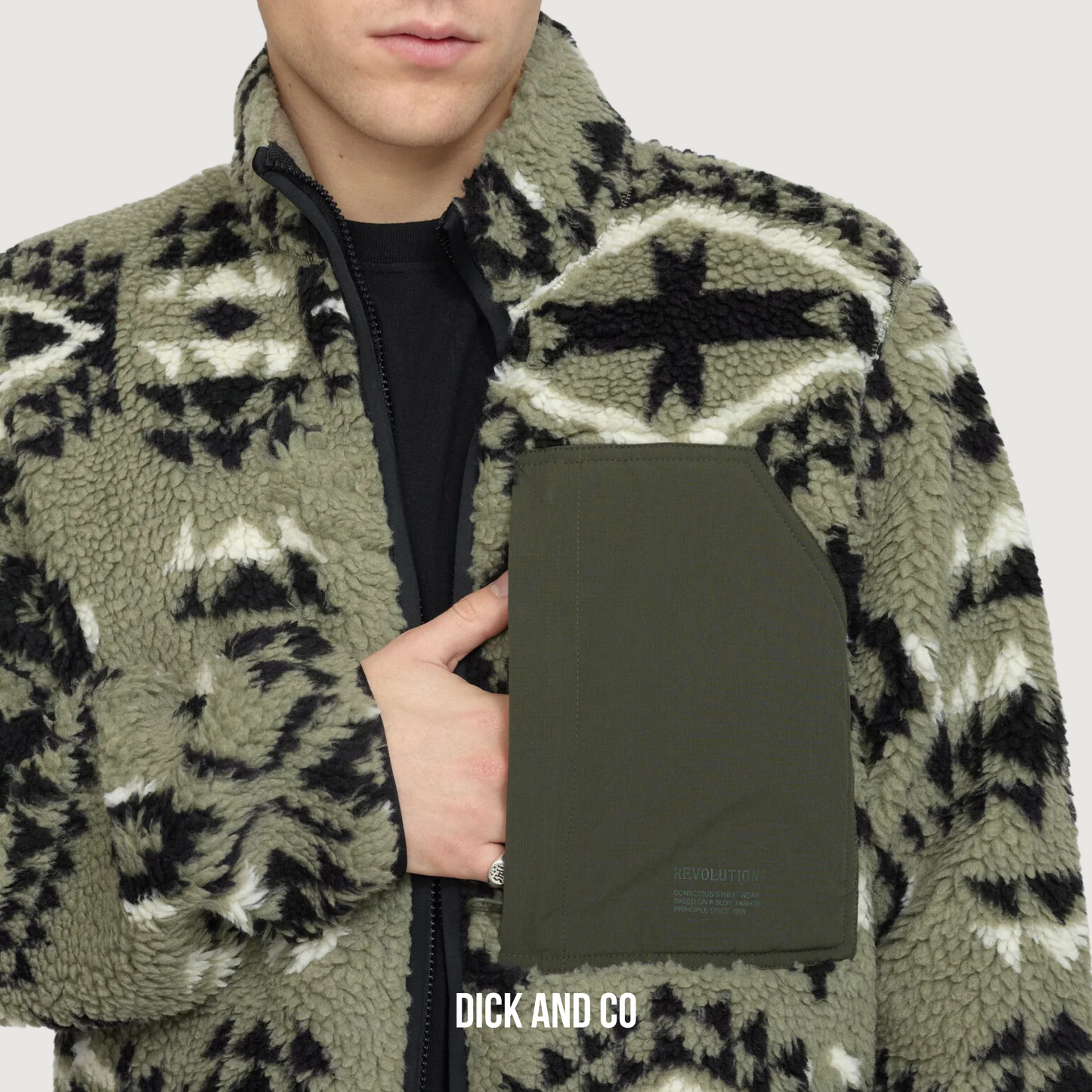 7014 Printed Pocket Teddy