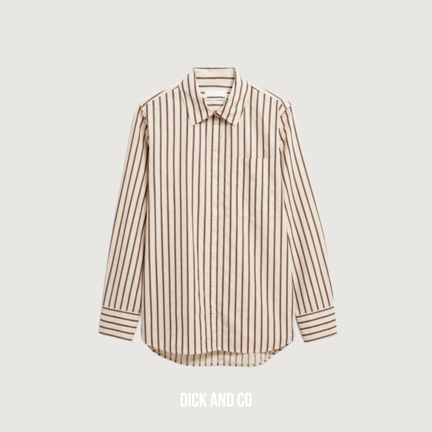 Gestreepte Wijde blouse