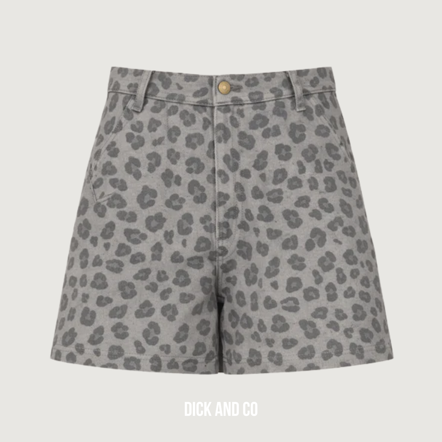 June Grey Cheetah Short