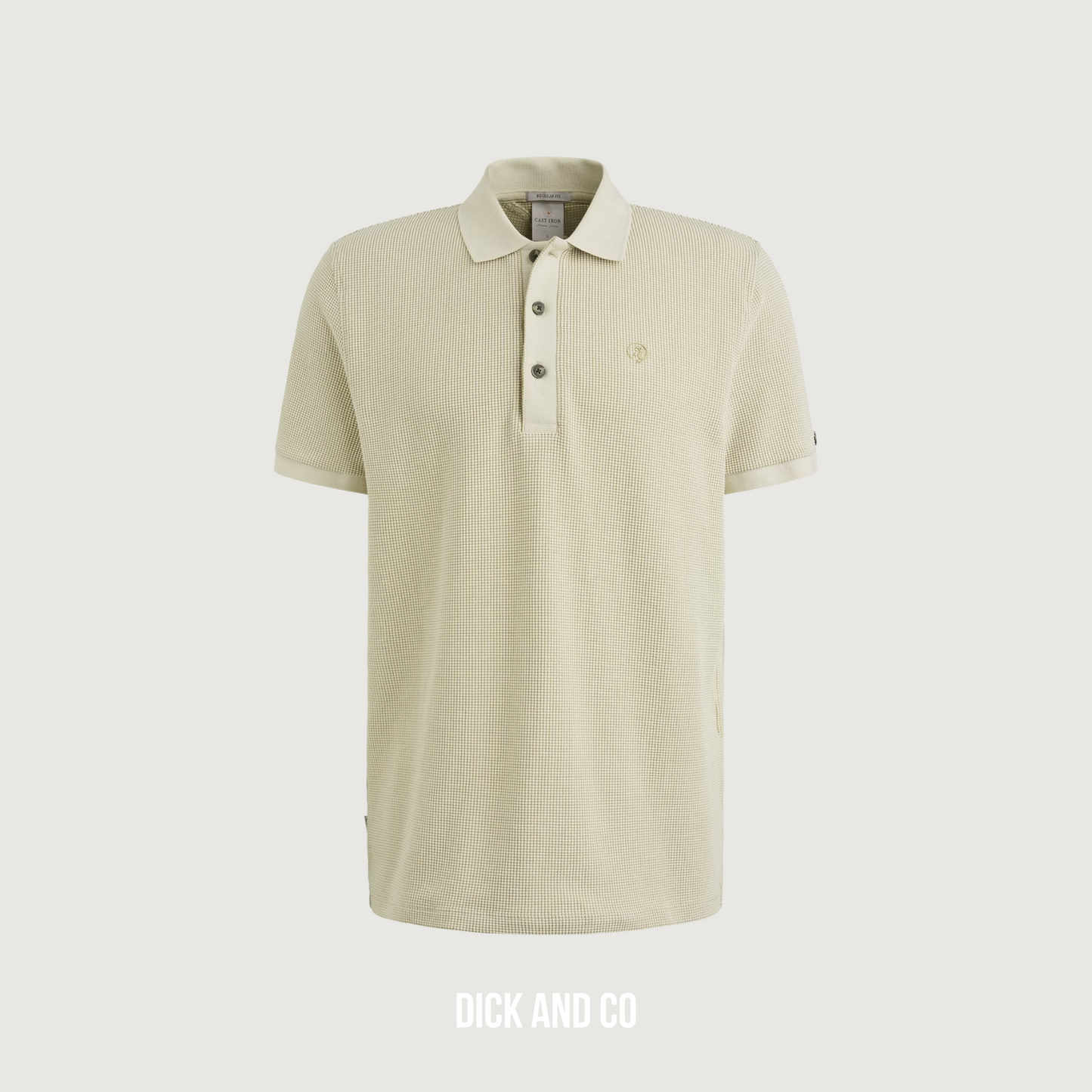 Polo met wafelstructuur (Cpss2504889)