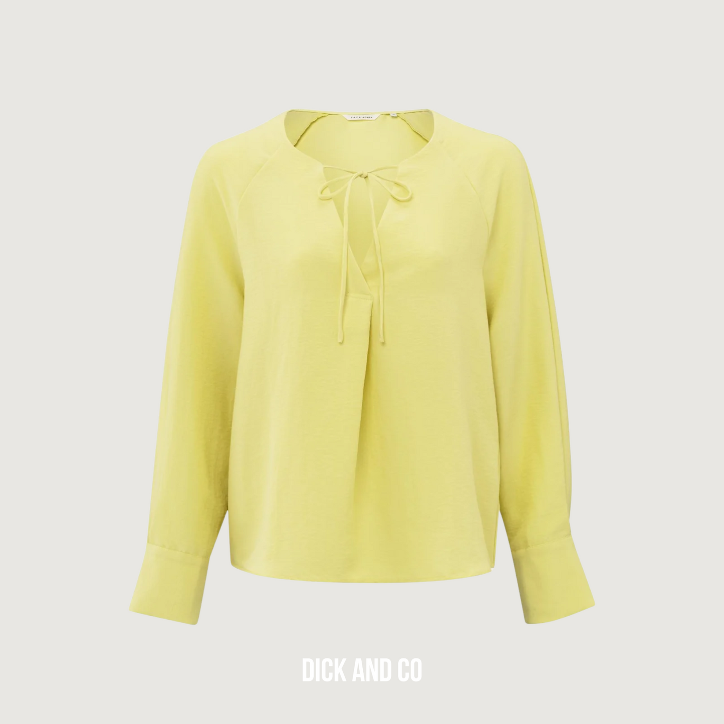 Blouse met V-hals (01-701275-504)