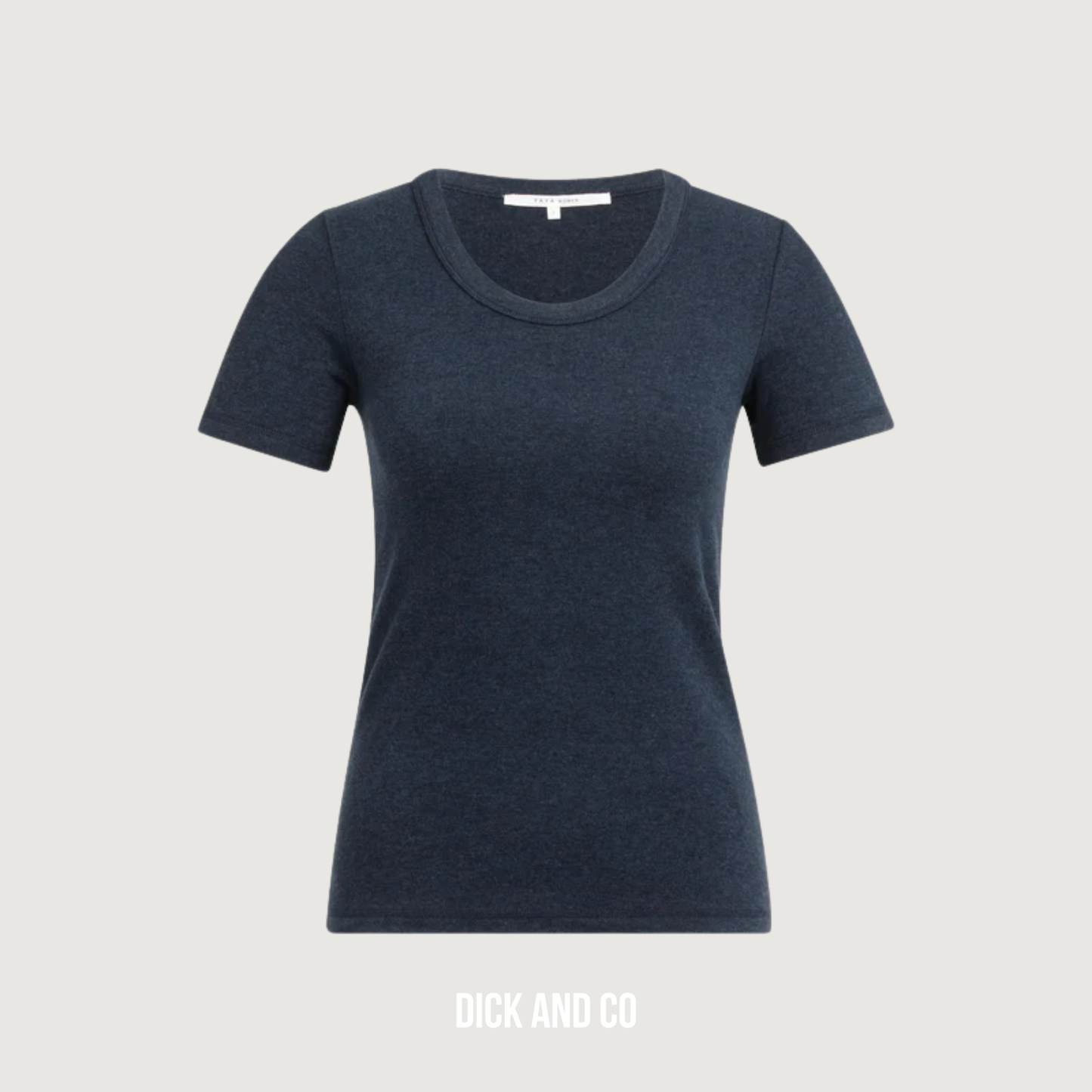 T-shirt met ronde hals