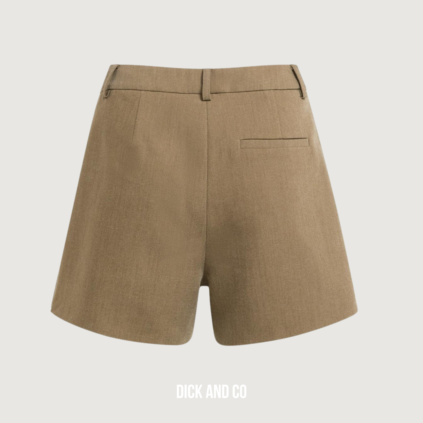 Mini skort met plooidetail