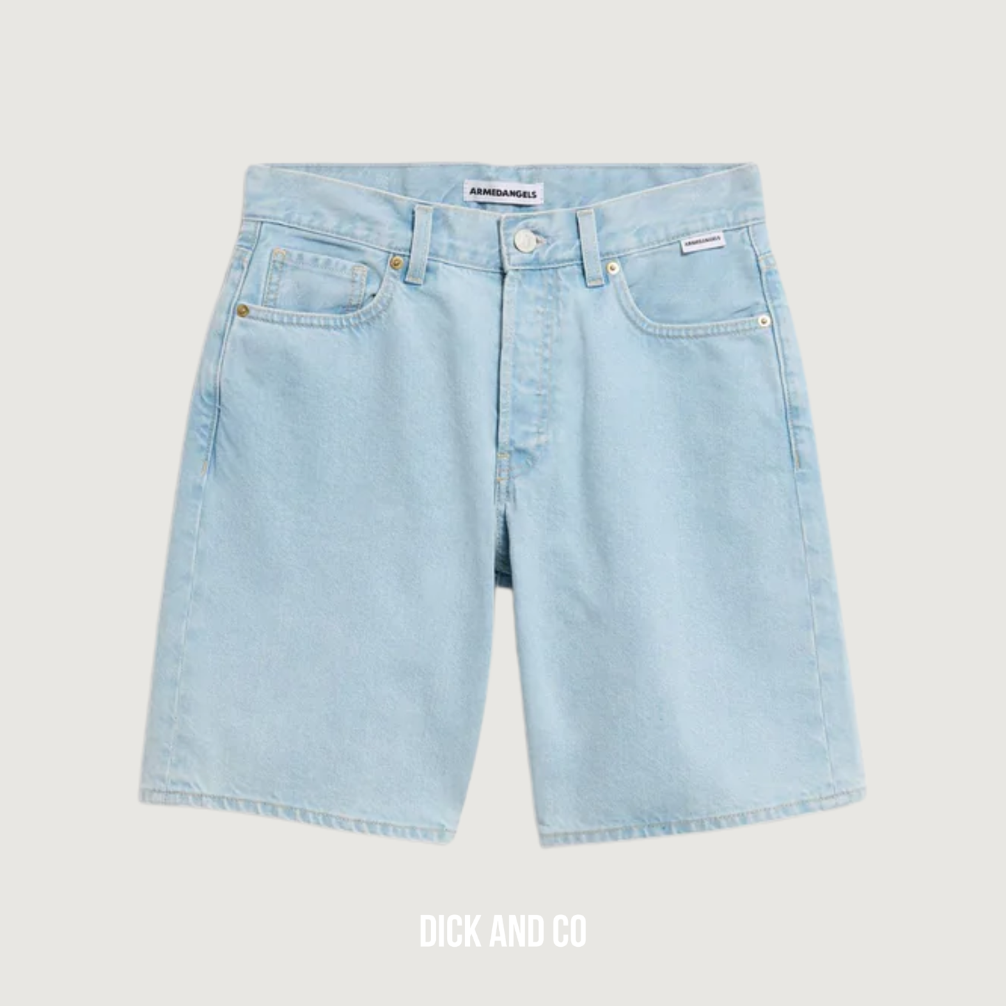 Thalinaa Mid Waist Denim short