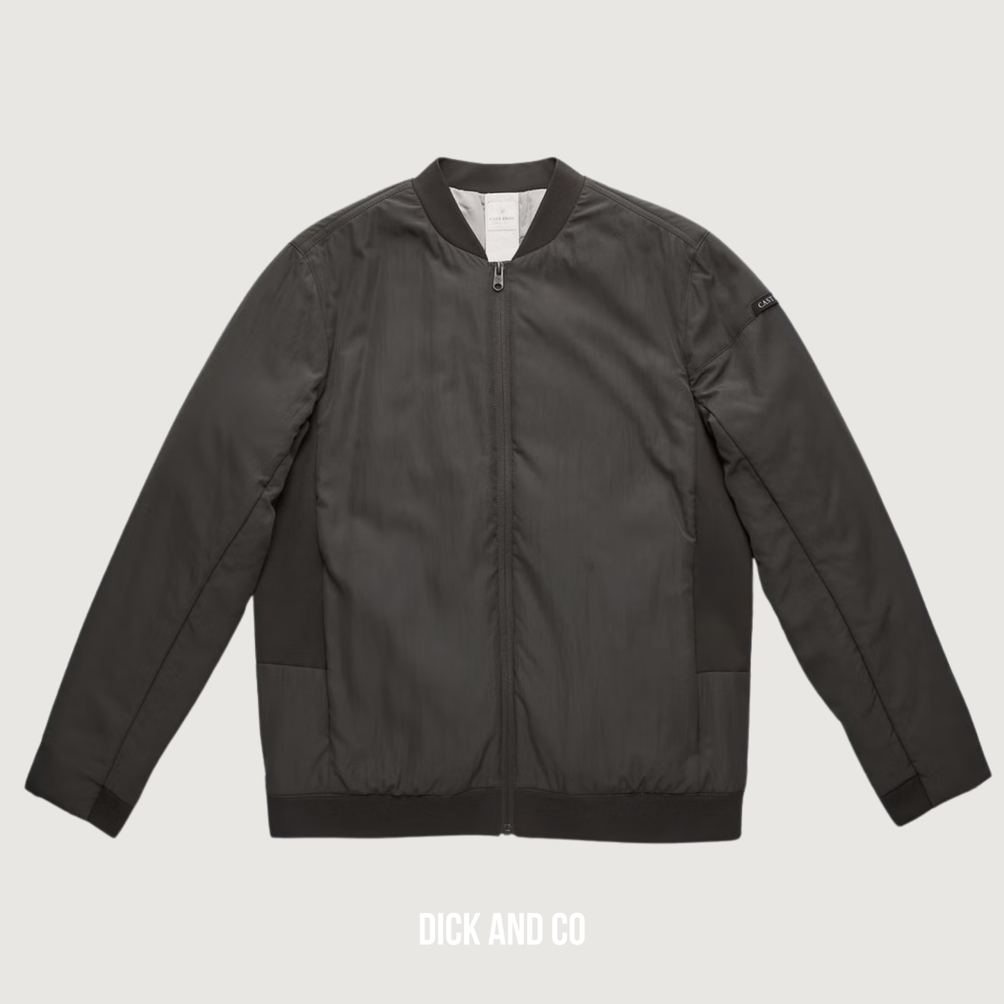 Bomber jacket met ritssluiting