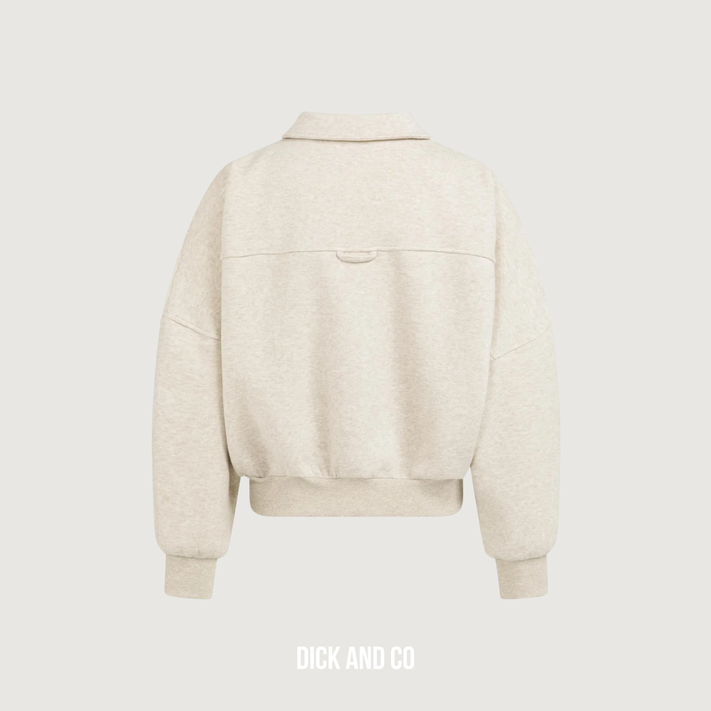 Sweatvest met klepzakken en ritssluiting