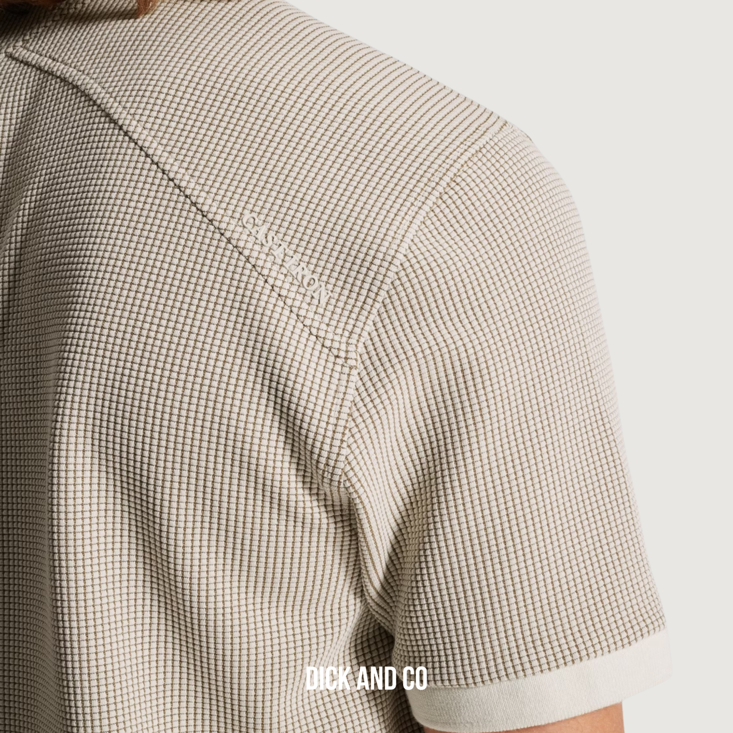 Polo met wafelstructuur