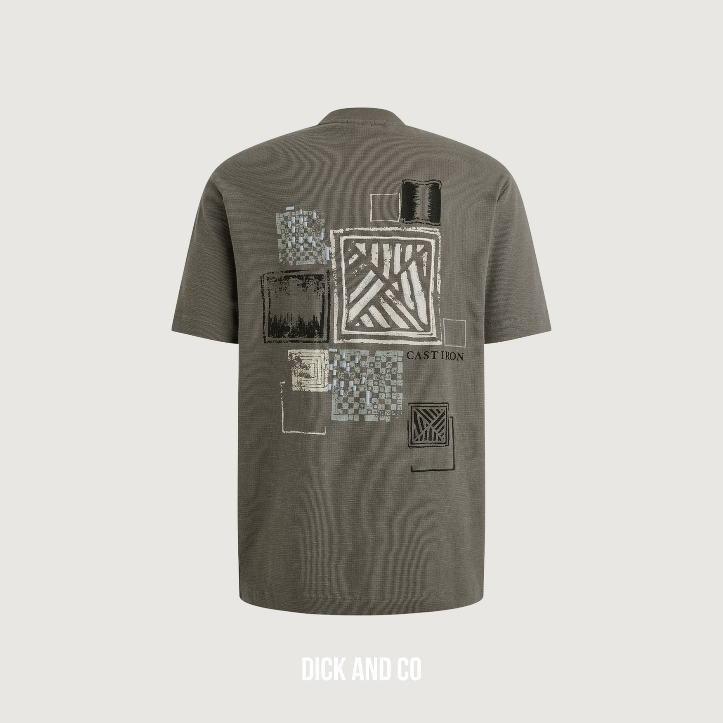 T-shirt met wafelstructuur (Ctss2504582)