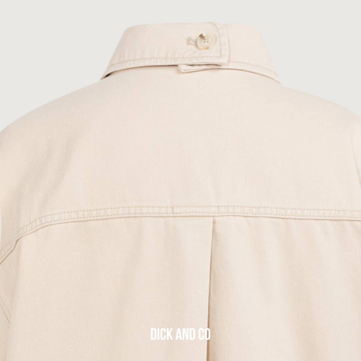 Denim jasje met korte mouwen