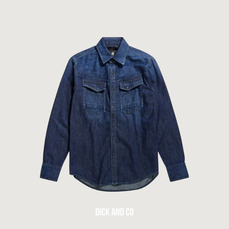 Slim Denim Shirt