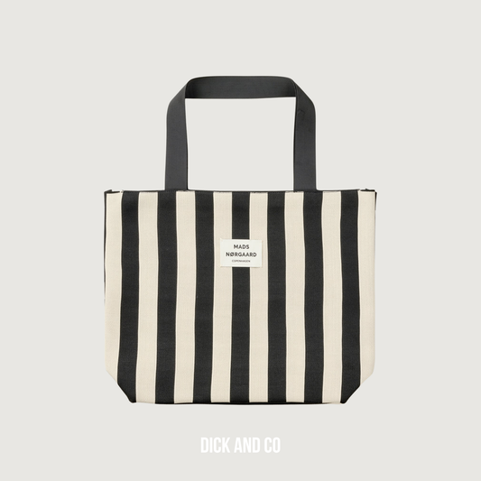 Knit Stripe Tote Bag