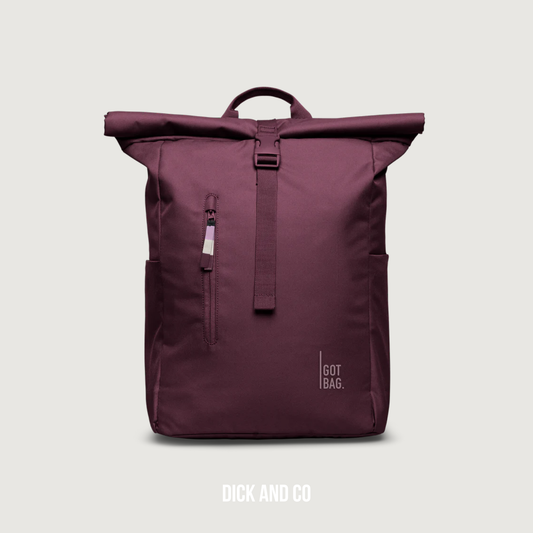 GOT BAG Rolltop Easy rugzak in de kleur paars