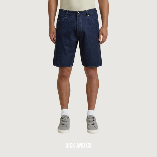 G-STAR Dakota Clean Edge short in de kleur blauw (donkerblauw)