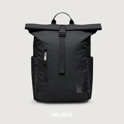 GOT BAG Rolltop Easy Small rugzak in de kleur zwart (black)