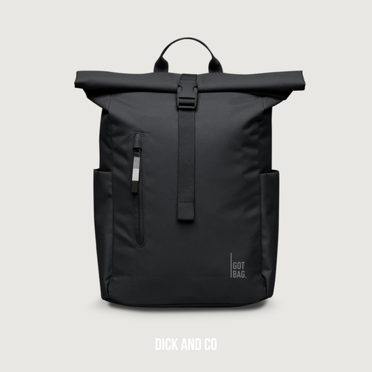 GOT BAG Rolltop Easy Small rugzak in de kleur zwart (black)