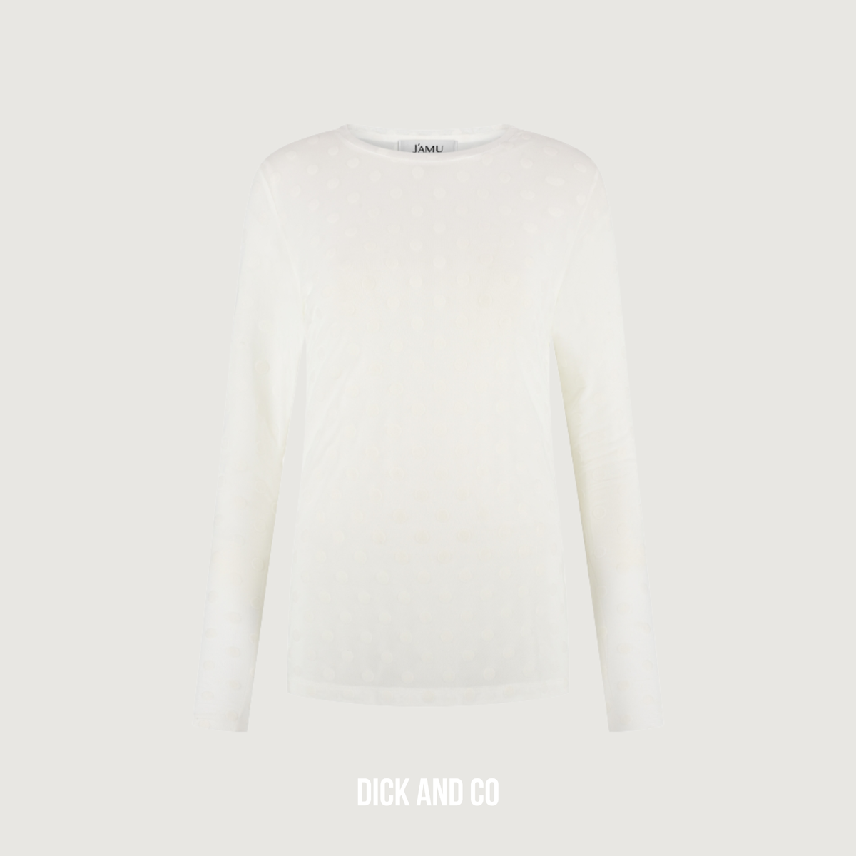 T-Shirt Dua Mesh Polkadots