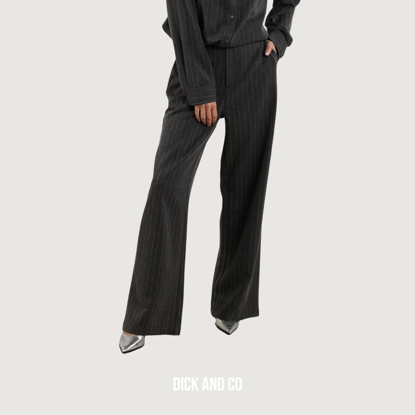 Fenna Pants Stripe Strass (Nkf09032)