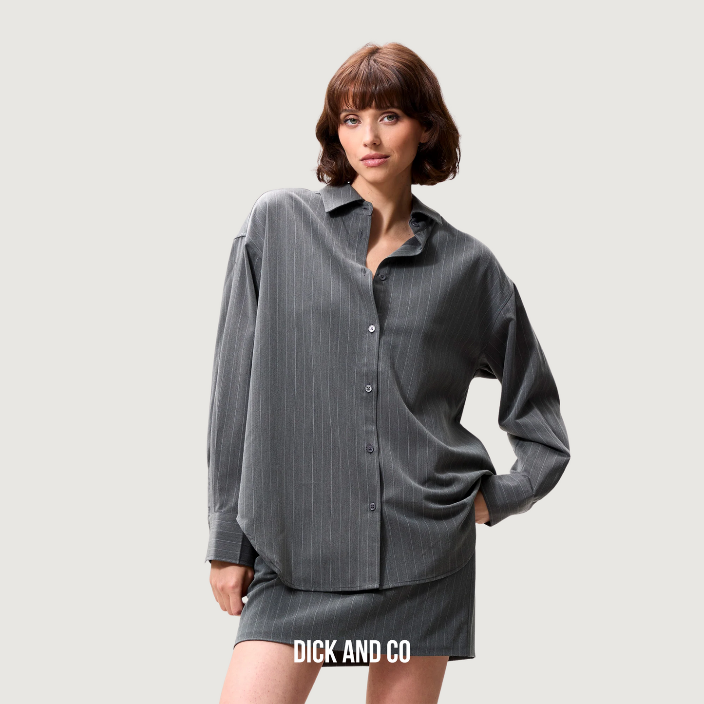 Pinstripe blouse (2504021602)