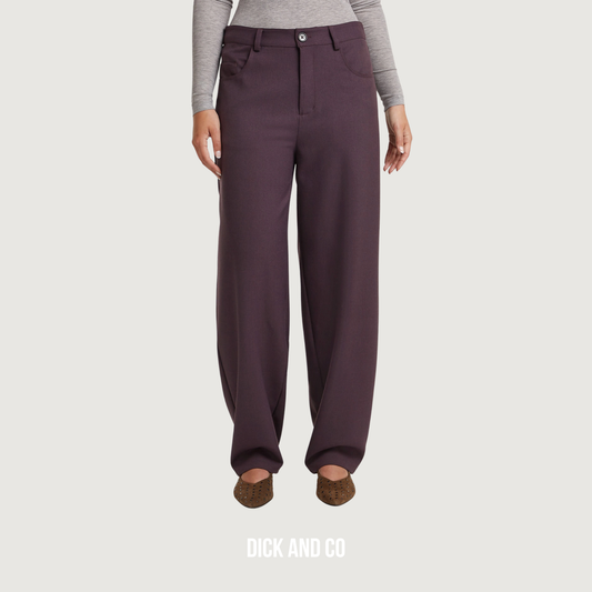 CIRCLE OF TRUST Lida Pants broek in de kleur paars (baroque red)