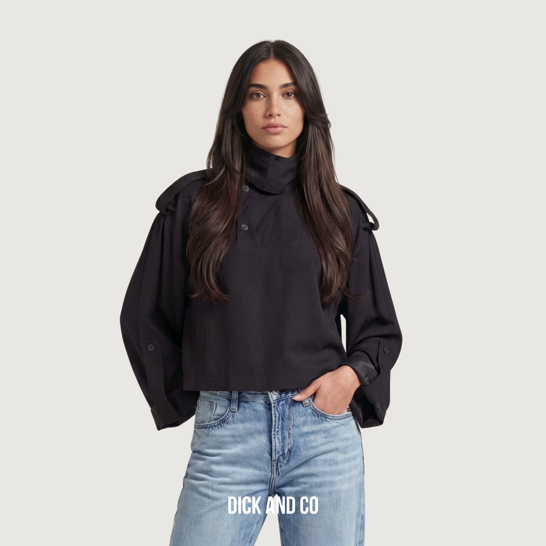 G-STAR Anorak overhemd in de kleur zwart