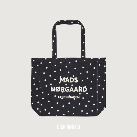 MADS NORGAARD Boutiqno Athene AOP Bag tas in de kleur zwart (dot aop black)