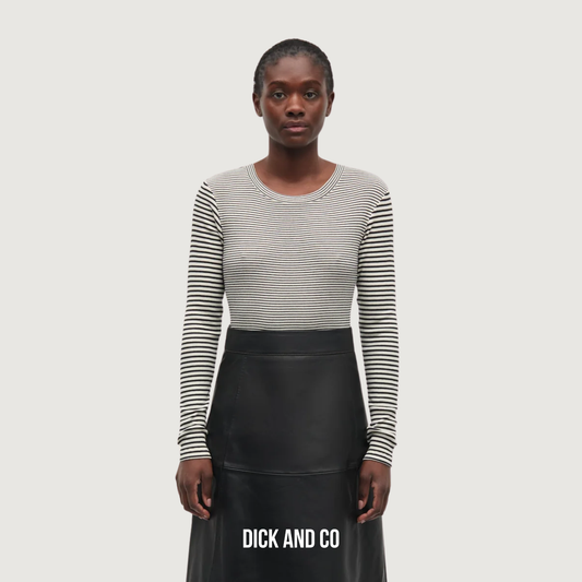 Cotton Stripe Tuba trui