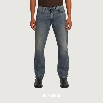 G-STAR Mosa Straight Jeans in de kleur blauw (donkerblauw)
