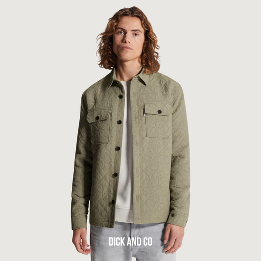 Overhemd met jacquardpatroon