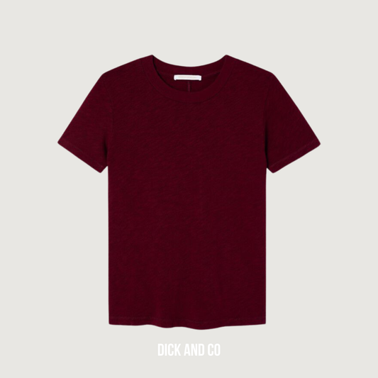 AMERICAN VINTAGE Sonoma t-shirt in de kleur rood