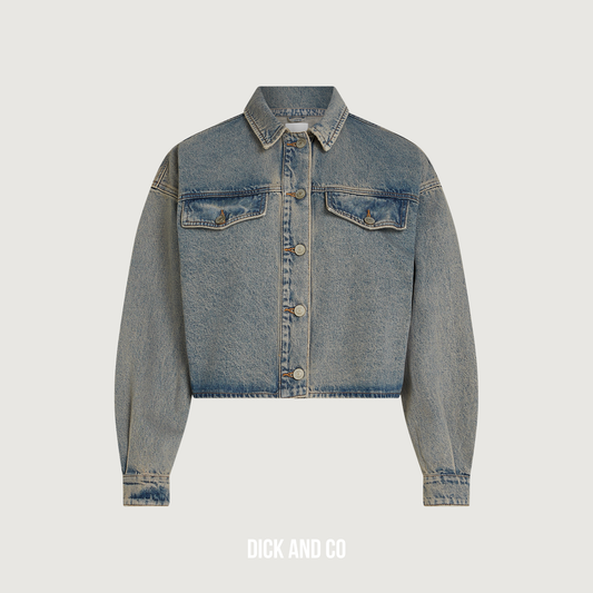 CIRCLE OF TRUST Bobbi Jacket jas in de kleur blauw (lagoon falls)