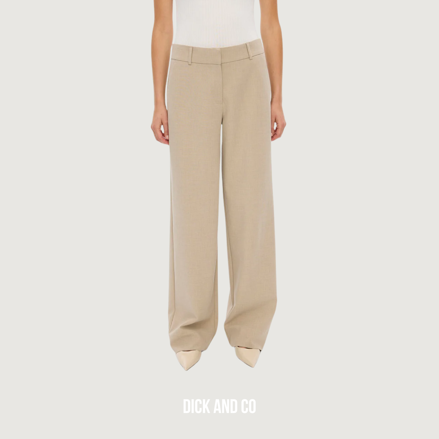FIVE UNITS DenaFV broek in de kleur beige (latte melange)