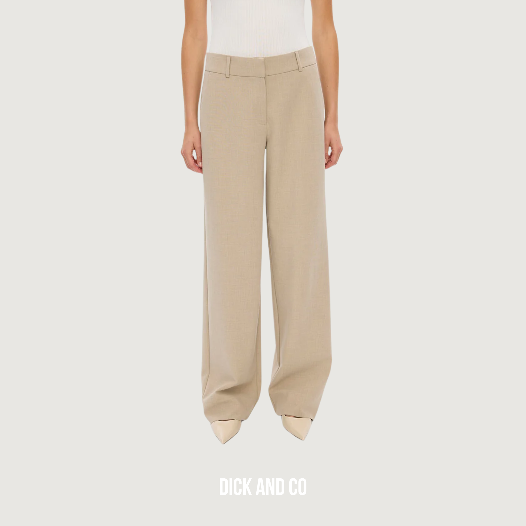 FIVE UNITS DenaFV broek in de kleur beige (latte melange)