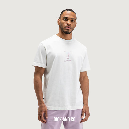 BUTCHER OF BLUE Manifest Loose Tee t-shirt in de kleur wit (titan white)