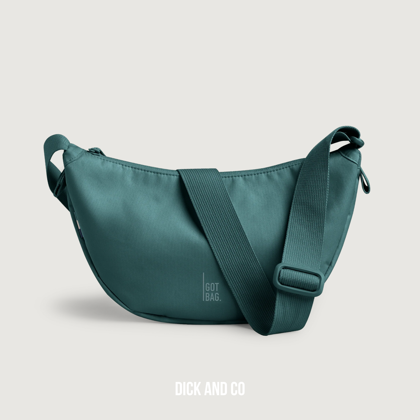 GOT BAG Moon Bag Small tas in de kleur blauw (sea teal monochrome)