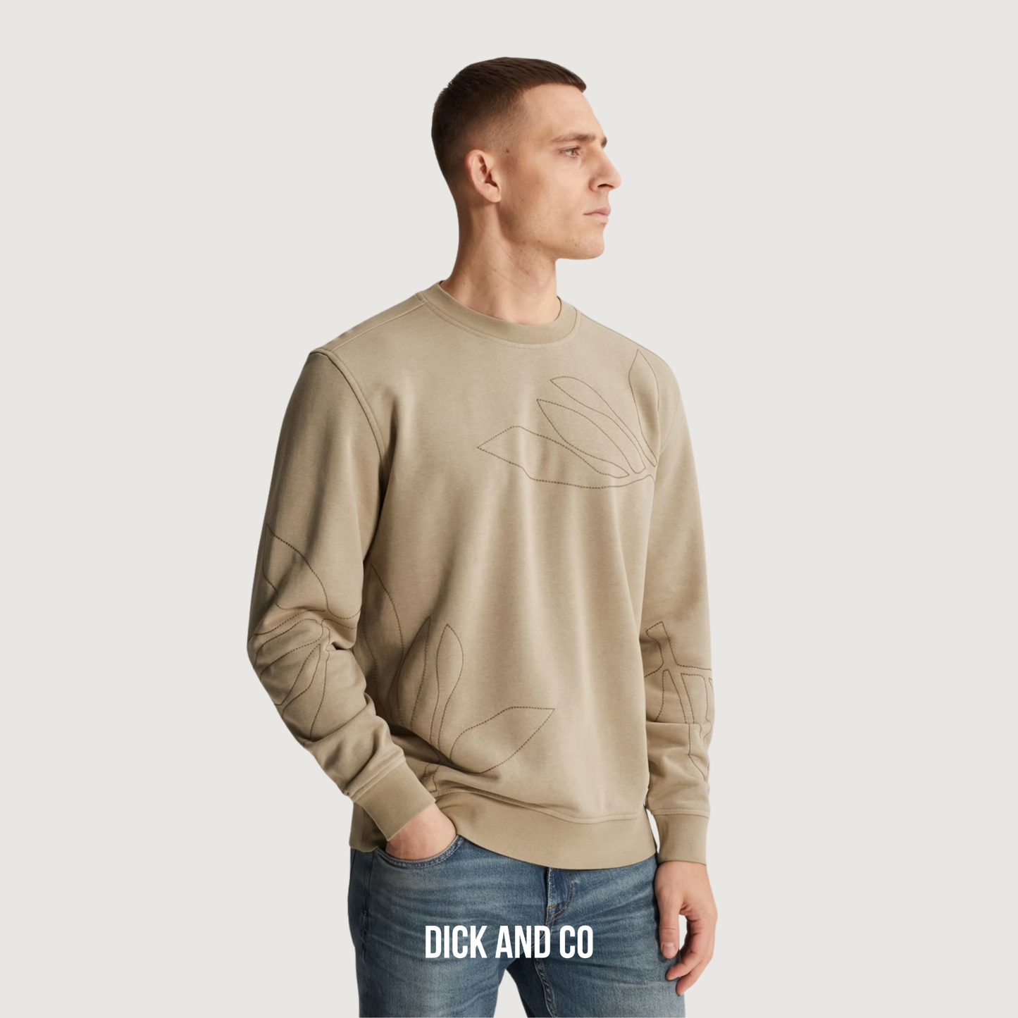 Sweatshirt met artwork