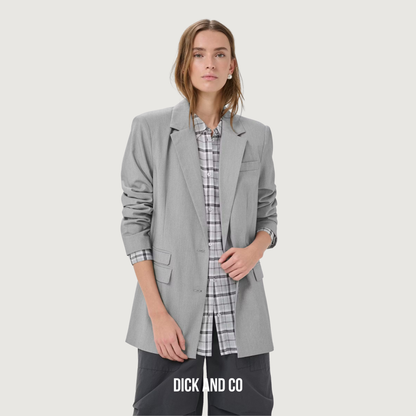 MY ESSENTIAL WARDROBE MWHanna blazer in de kleur grijs (light grey melange)