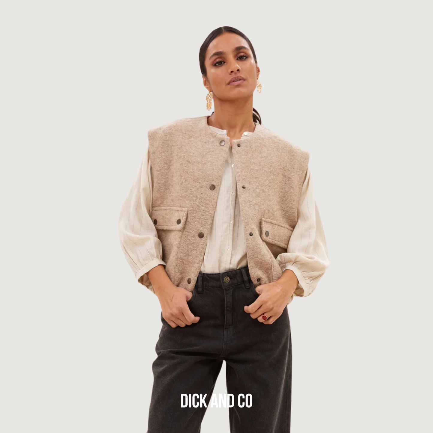 Maggie Sleeveless Jacket
