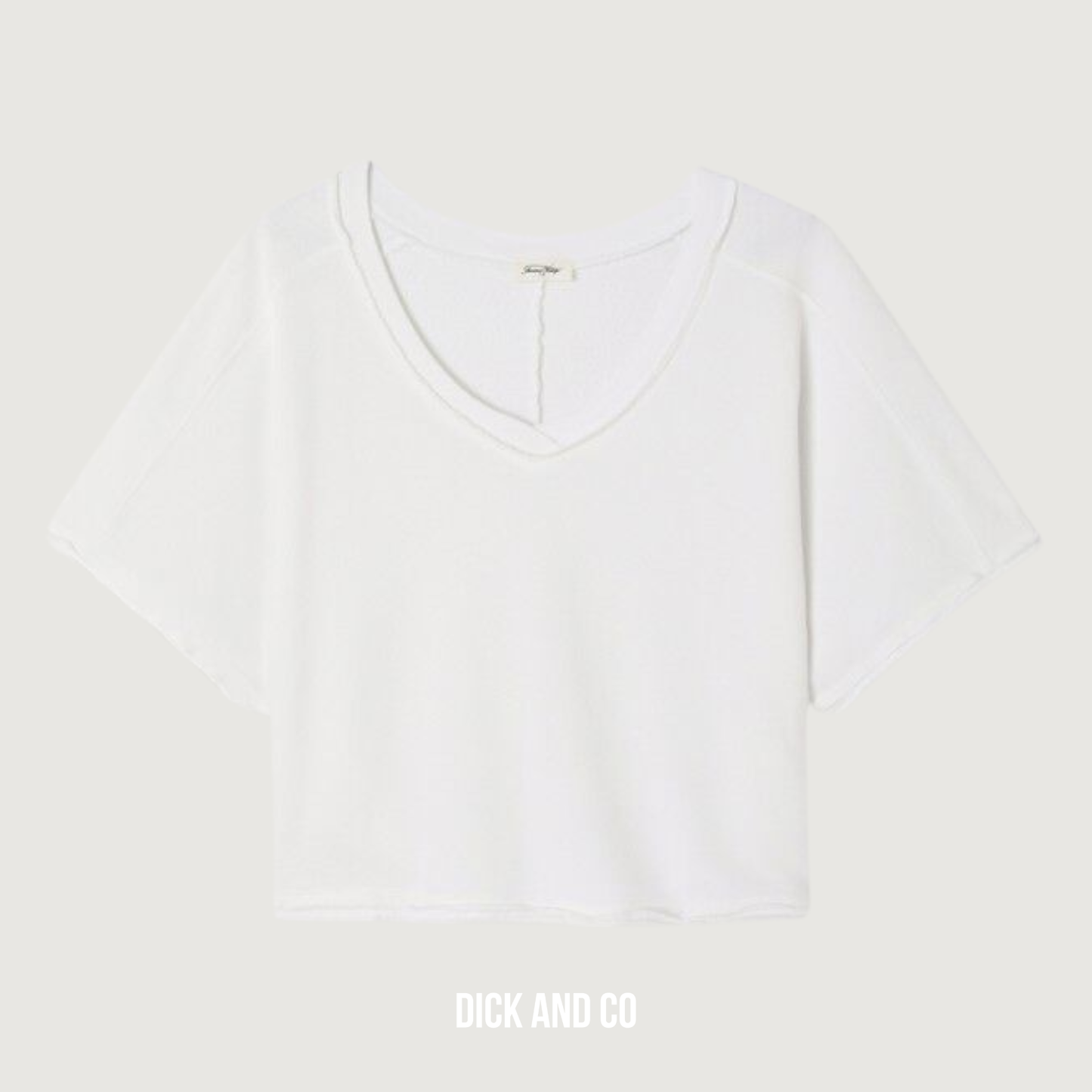 AMERICAN VINTAGE Vibtown t-shirt in de kleur wit (vintage wit)